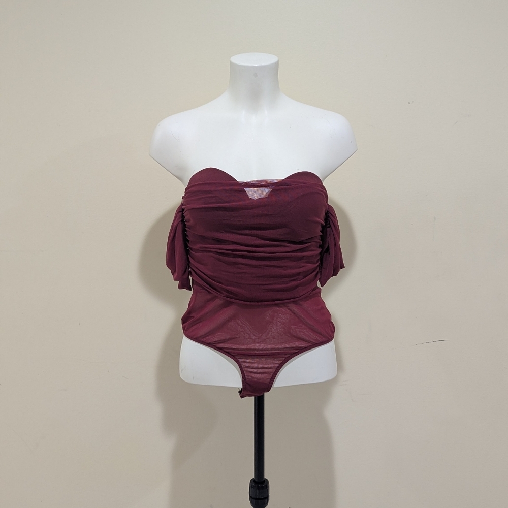 Windsor Wine Strapless Bodysuit